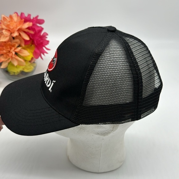 Bacardi Black Adjustable Trucker Hat HT6723 - Picture 2 of 6